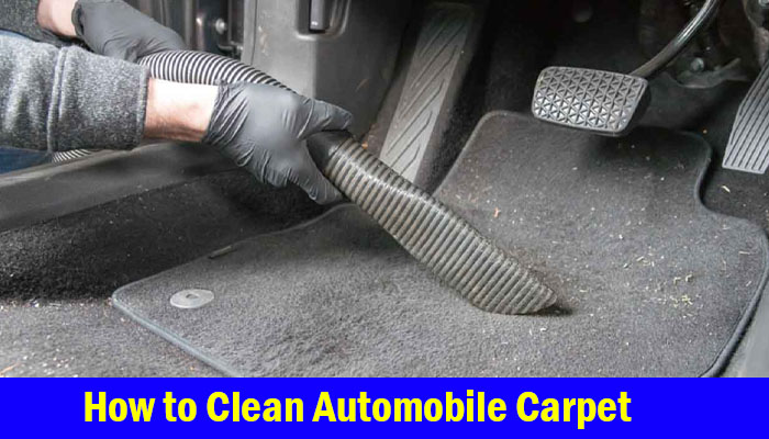 How to Clean Automobile Carpet