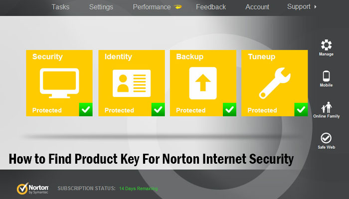 How to Find Product Key For Norton Internet Security