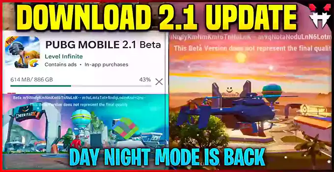 PUBG Mobile 2.1 Beta download on Android devices