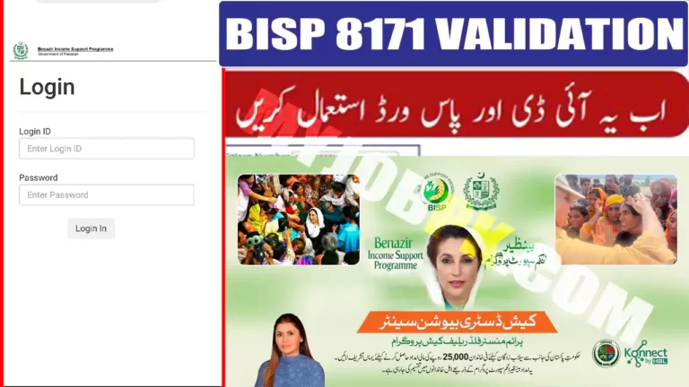 BISP 8171 Result 2022 || 8171 Validation.bisp.gov.pk