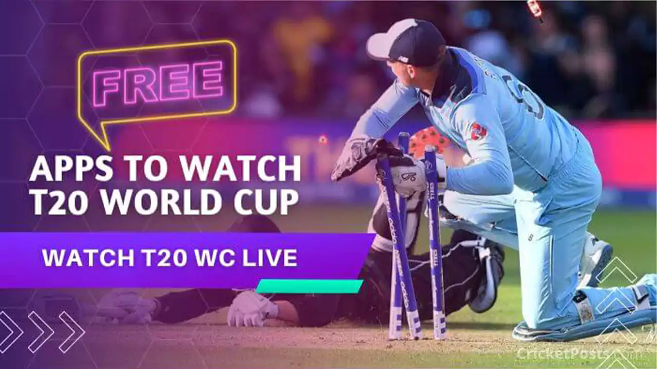 5 Best Apps to Watch T20 World Cup FREE on Mobile